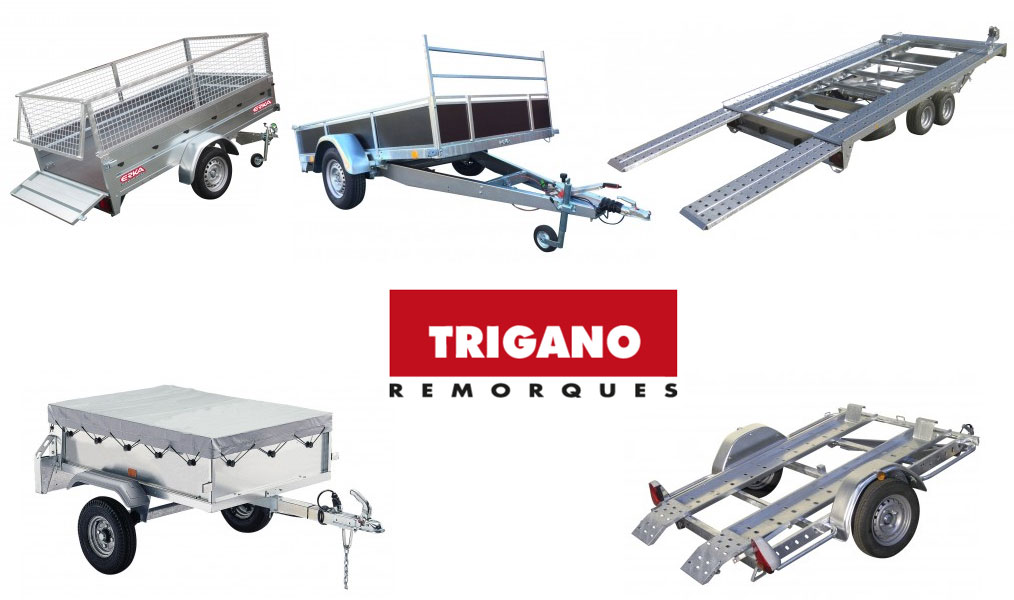 Remorques bagagères et utilitaires Trigano.