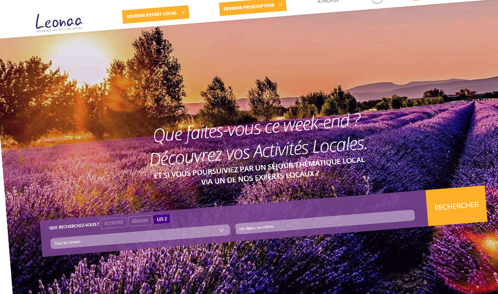 Réservez votre activité personnalisée avec Leonaa.
