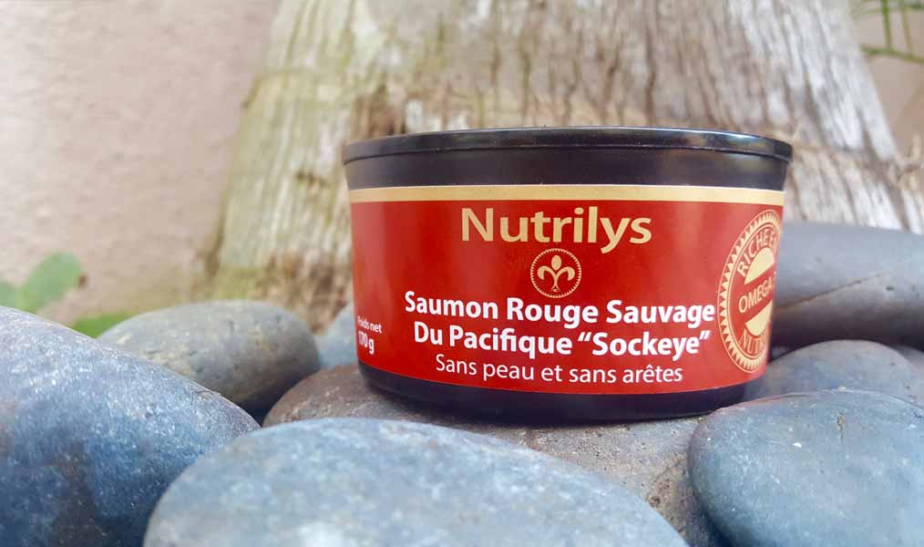 Saumon sauvage du Pacifique Sockeye de Nutrilys