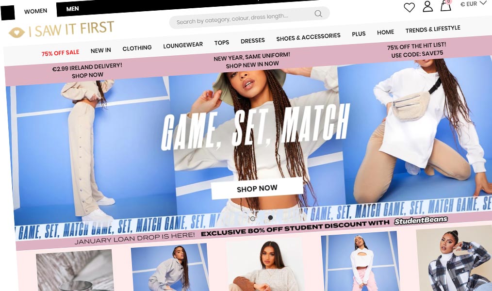 Soyez la première à le voir sur I Saw It First !