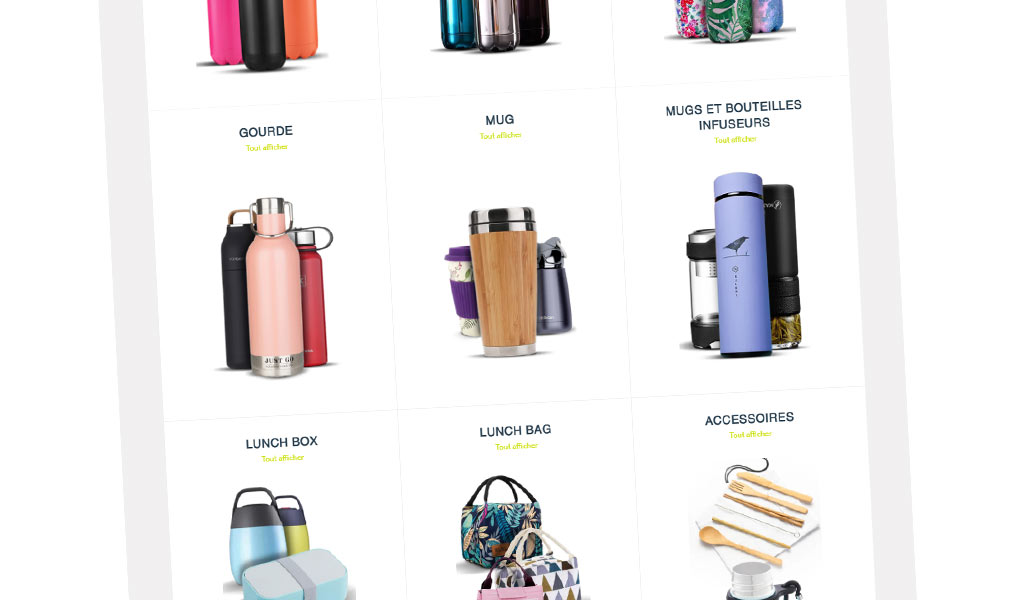 Tout pour emporter vos repas et boissons.