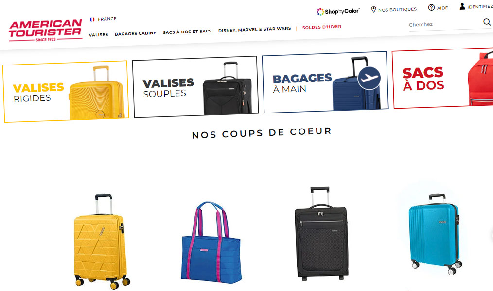 Toute la bagagerie du grand ou petit voyageur.