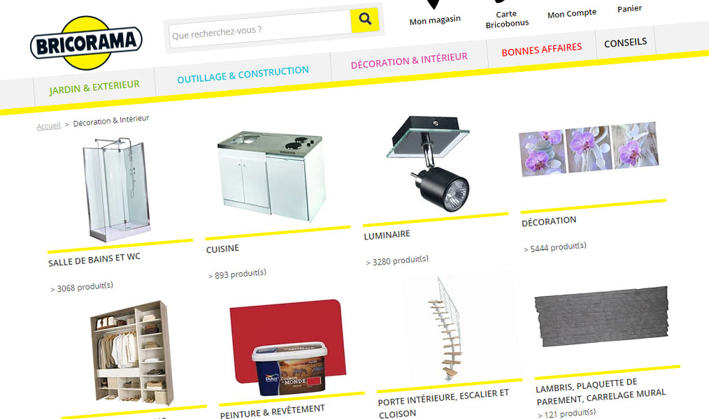 Une enseigne bien connue des bricoleurs.