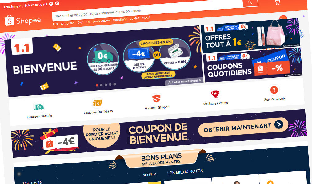 Une giga-boutique en ligne.