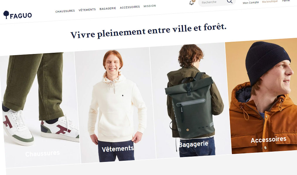 Une marque de mode homme engagée pour la planète.