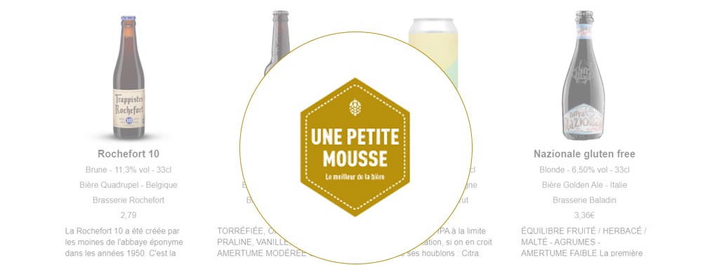 Une Petite Mousse, vos bières d'artisans en Box.