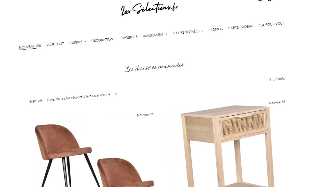 Une Sélection de beaux objets en éditions limitées.