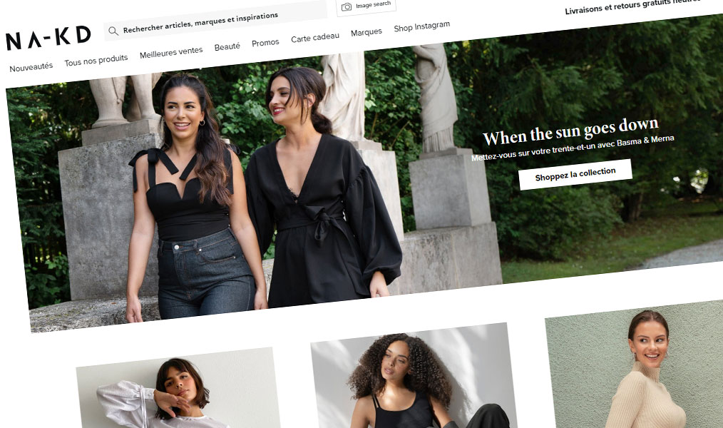 Vêtements féminins sur NA-KD.