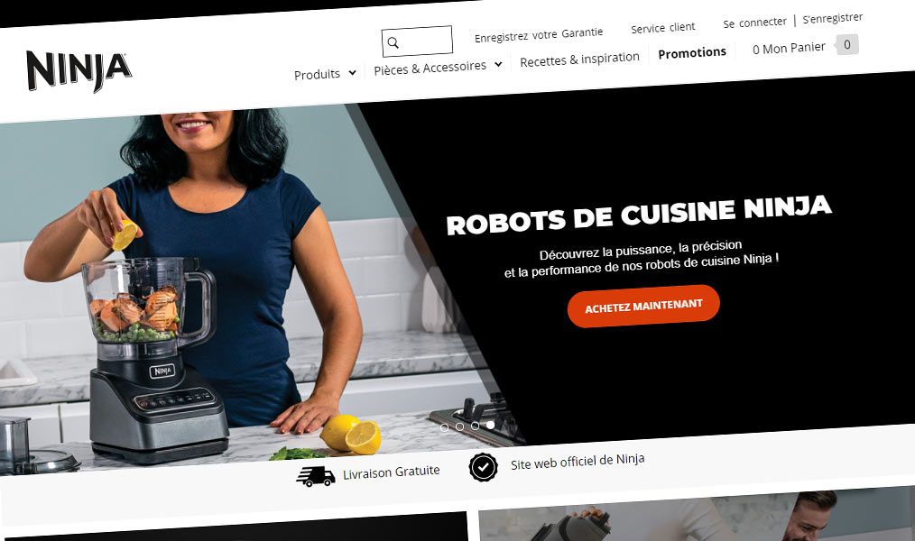 Vos repas délicieux préparés rapidement.
